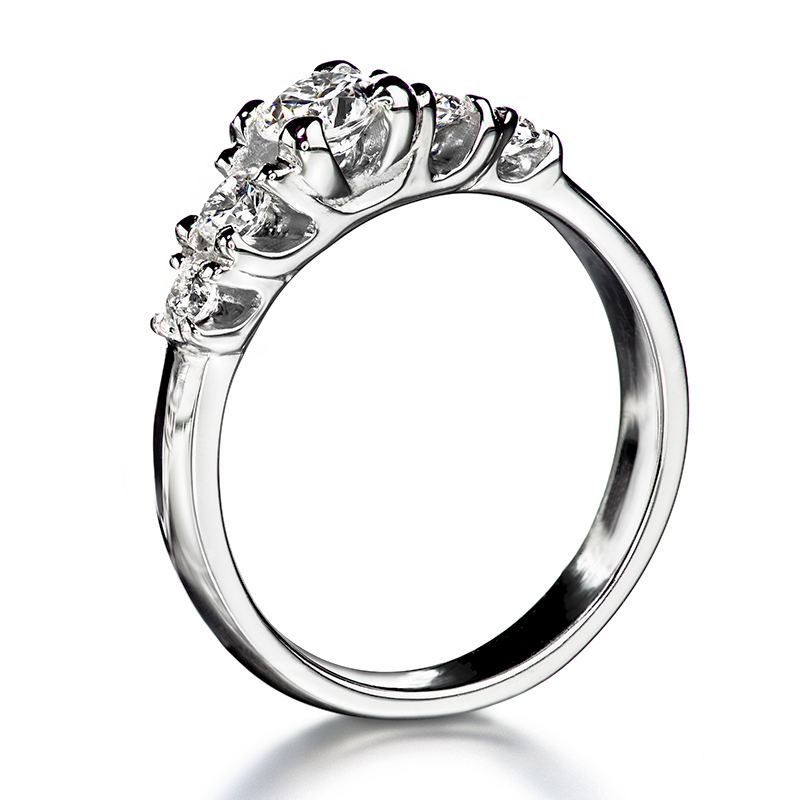 Tulppaani 5 vihkisormus valkokulta