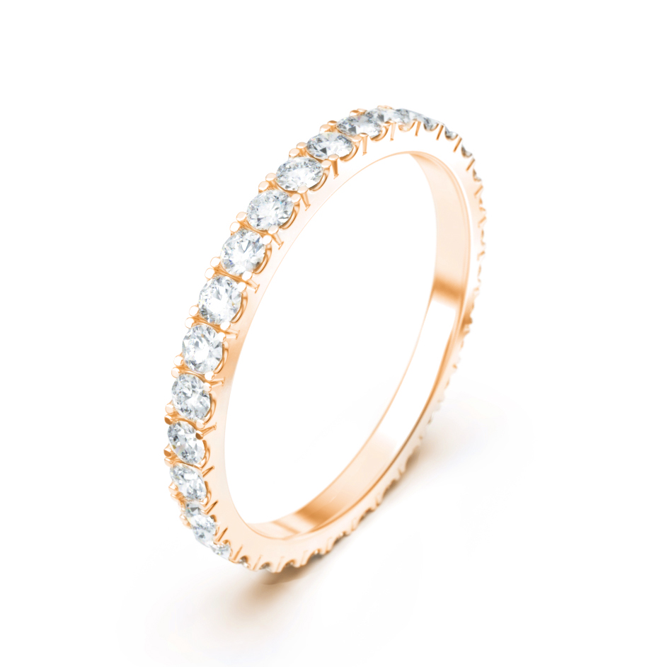 Ikuisuus allianssi vihkisormus keltakulta