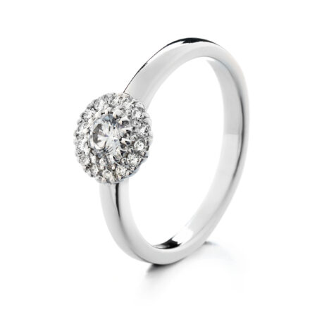 Lumivuokko halosormus