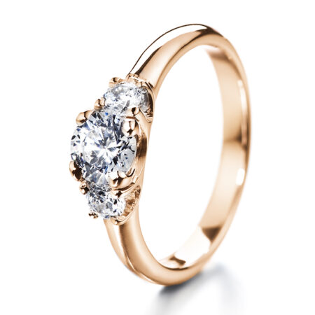 Tulppaani 3 vihkisormus keltakulta