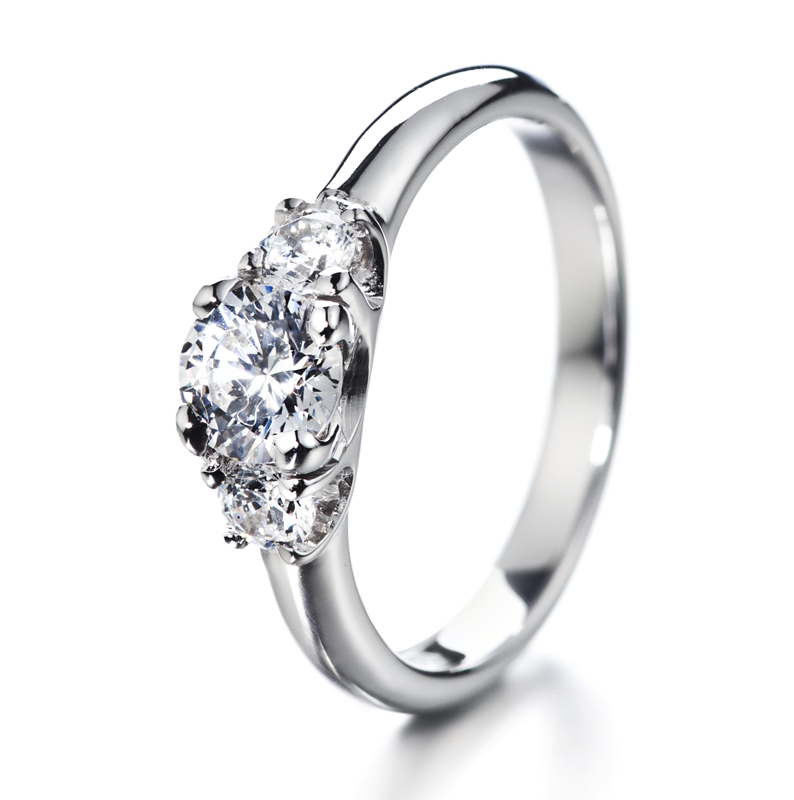 Tulppaani 3 vihkisormus valkokulta