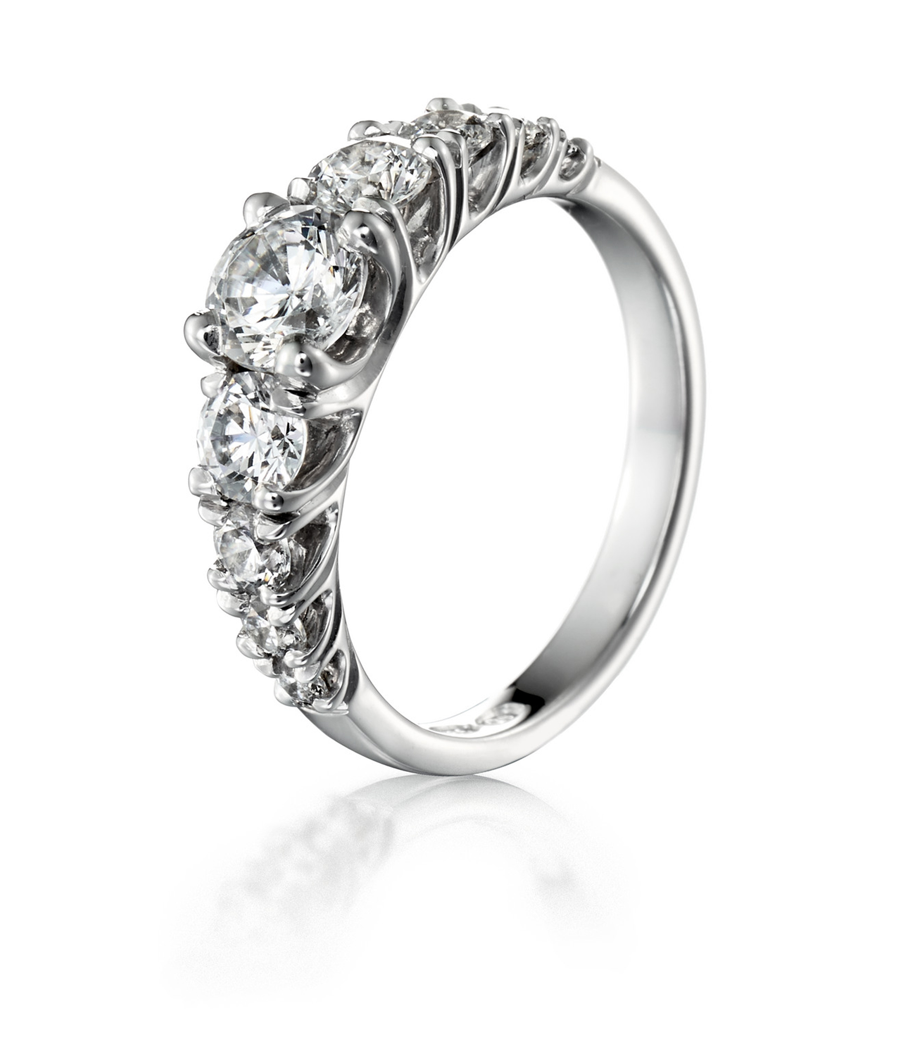 Tulppaani 9 vihkisormus valkokulta