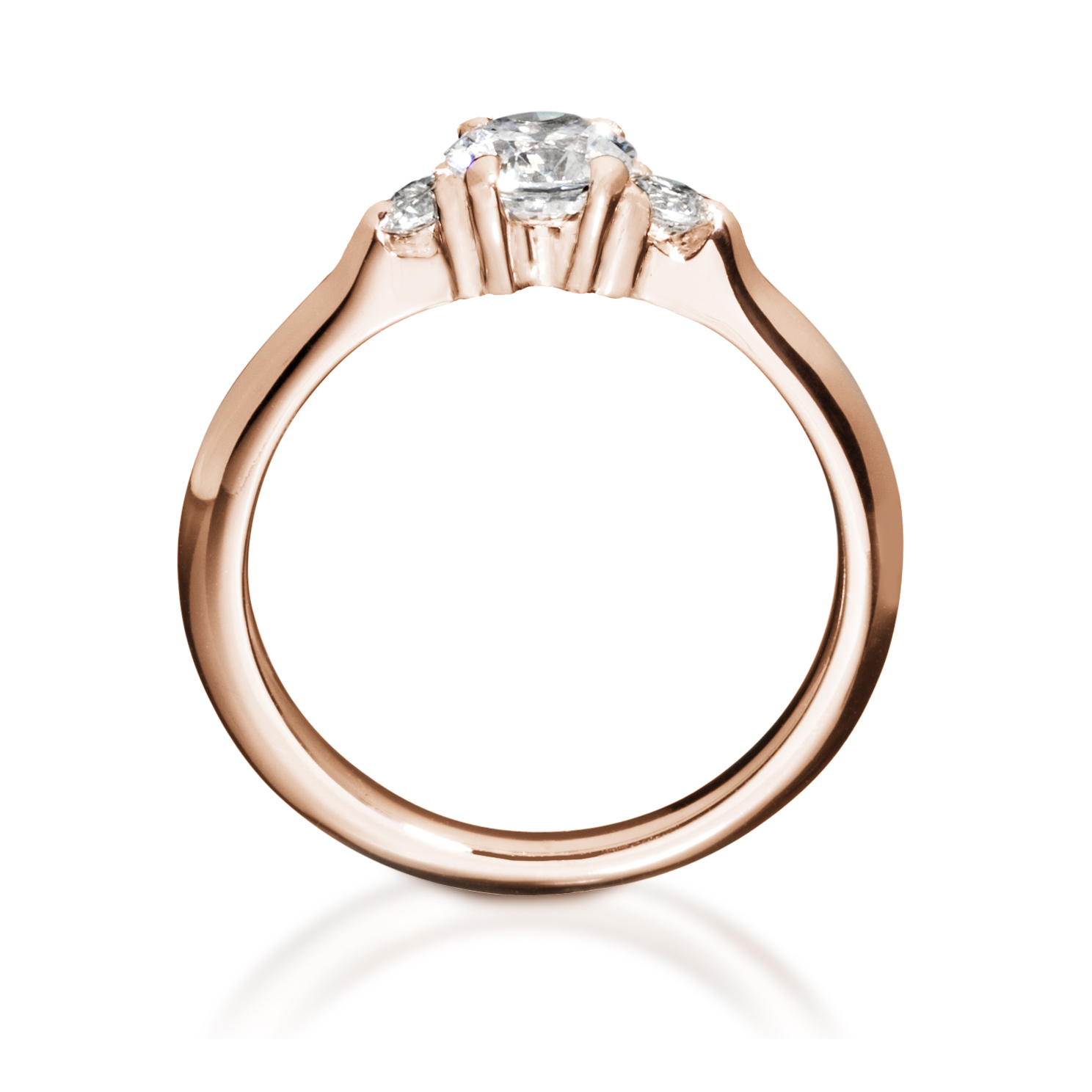 Idea vihkisormus punakulta - Image 2