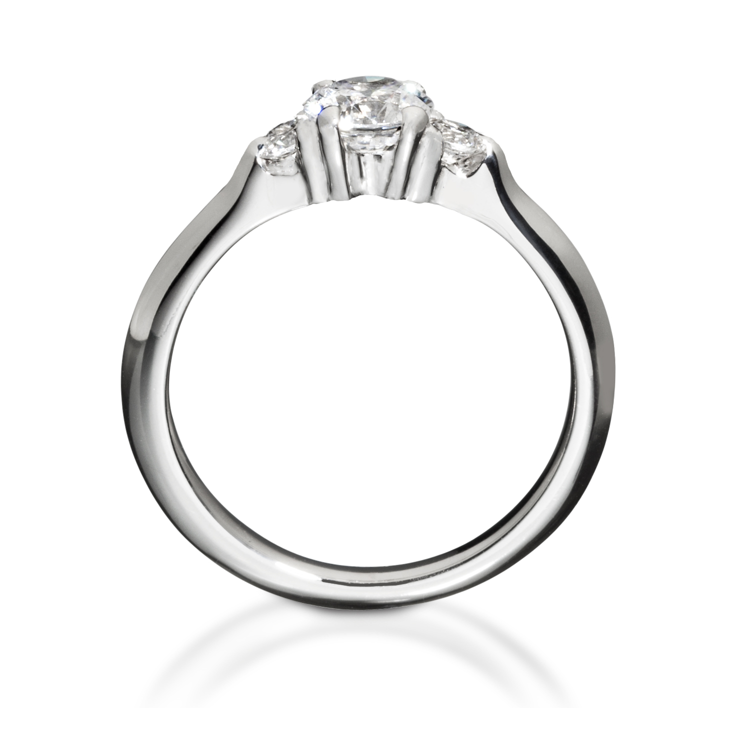 Idea vihkisormus valkokulta - Image 2