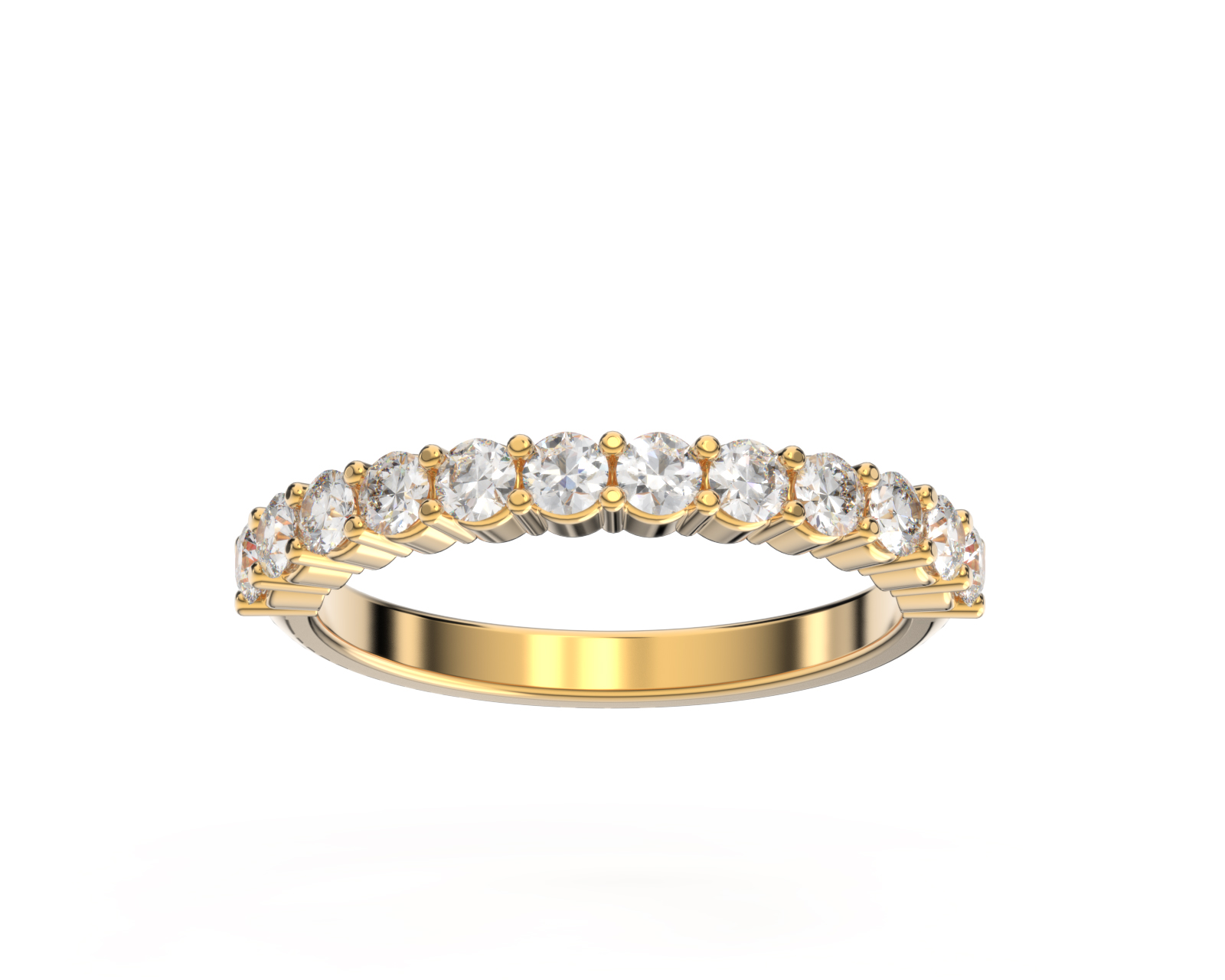 Milva timanttisormus keltakulta - Image 2