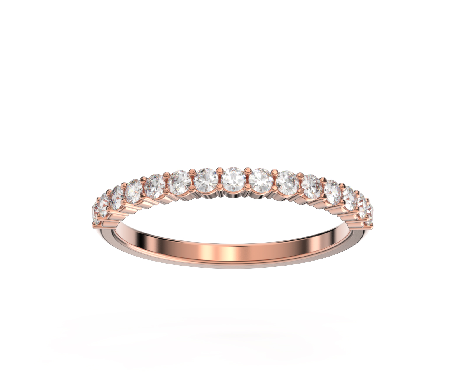 ruusukultainen Milva rivisormus