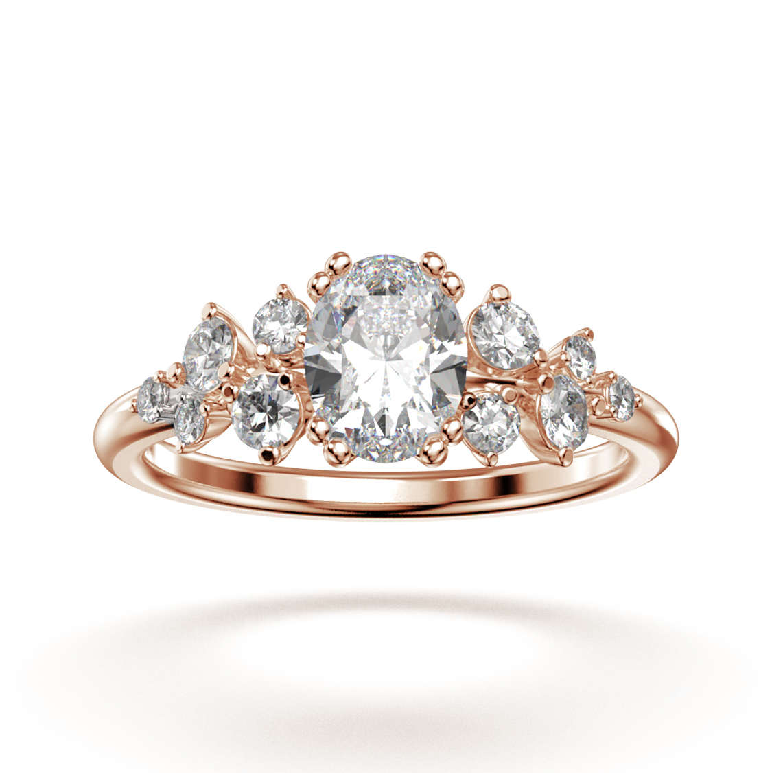 Ruusu vihkisormus punakulta