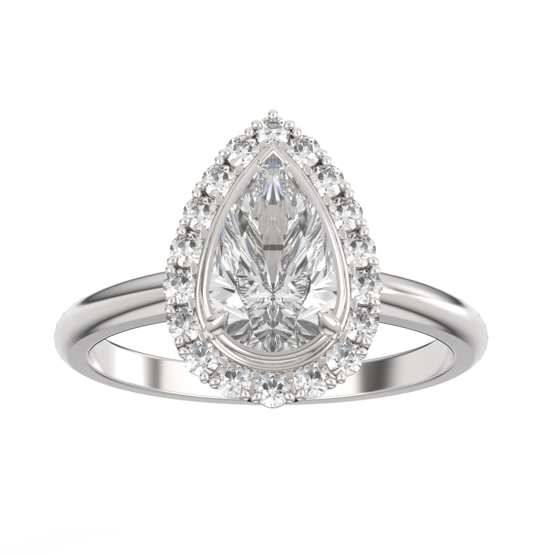 Lumivuokko pisara vihkisormus valkokulta