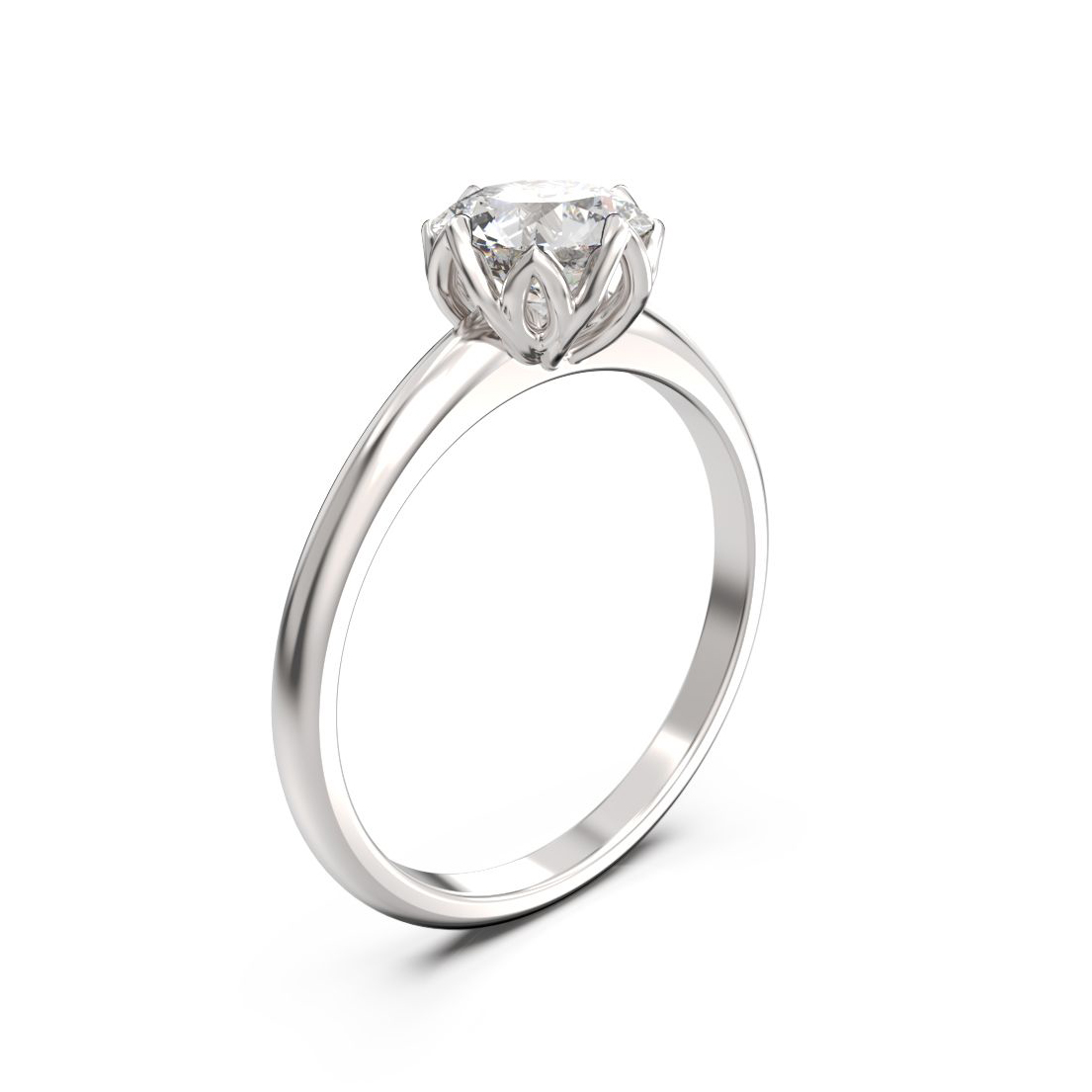 Liljaana 1,50 ct LAB F / VS2 -timanttisormus