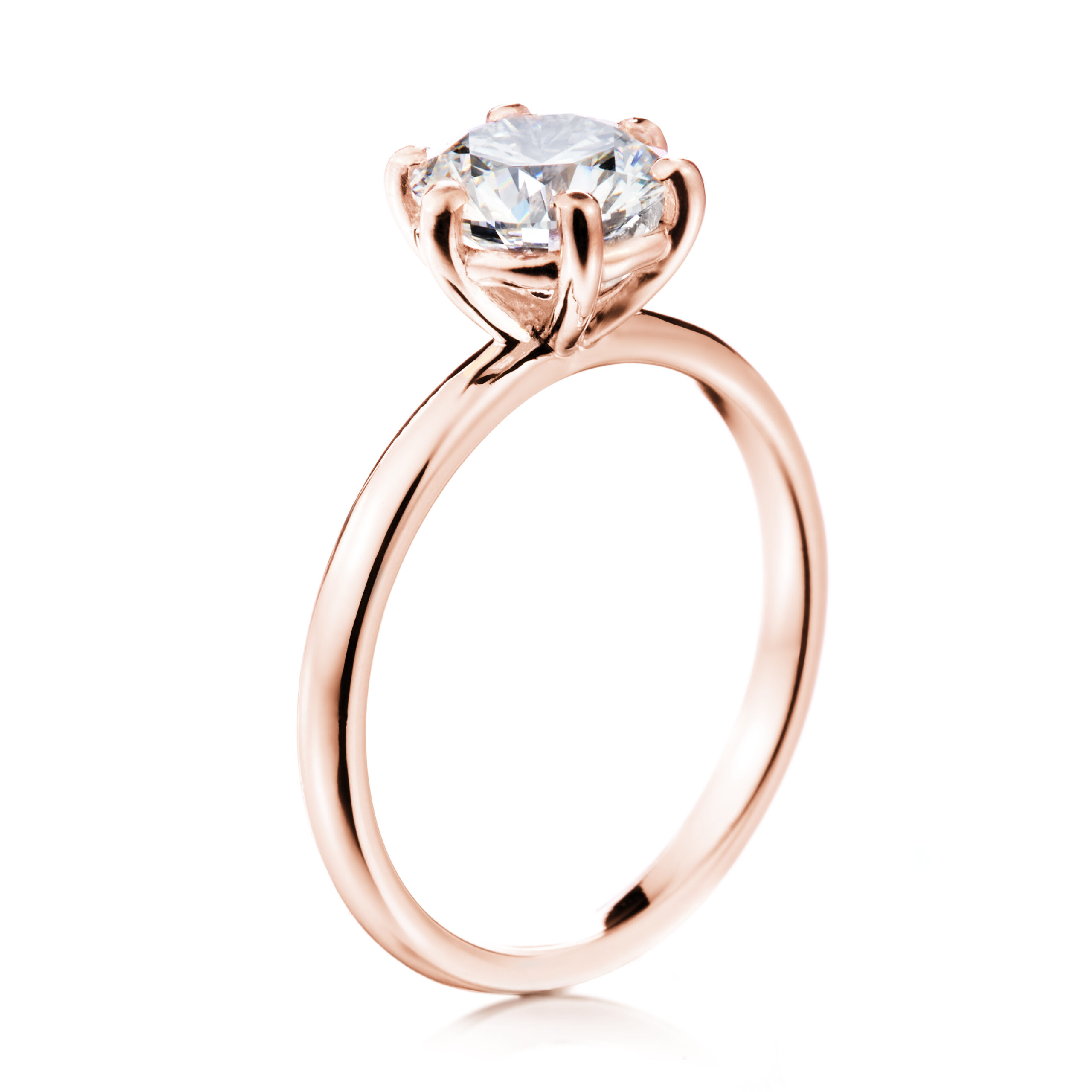 Paju briljantti vihkisormus punakulta