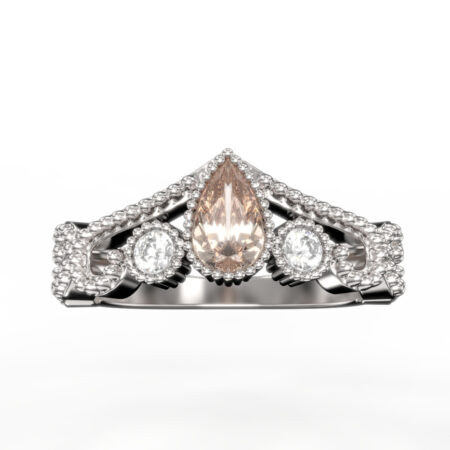 Uniikkisormus vintage-tyylillä