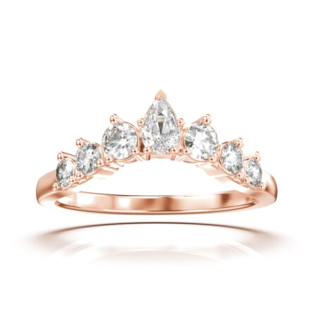 Halaaja pisara 1 vihkisormus punakulta